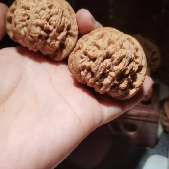 猴头核桃吊坠仁****行48闷白狮子头