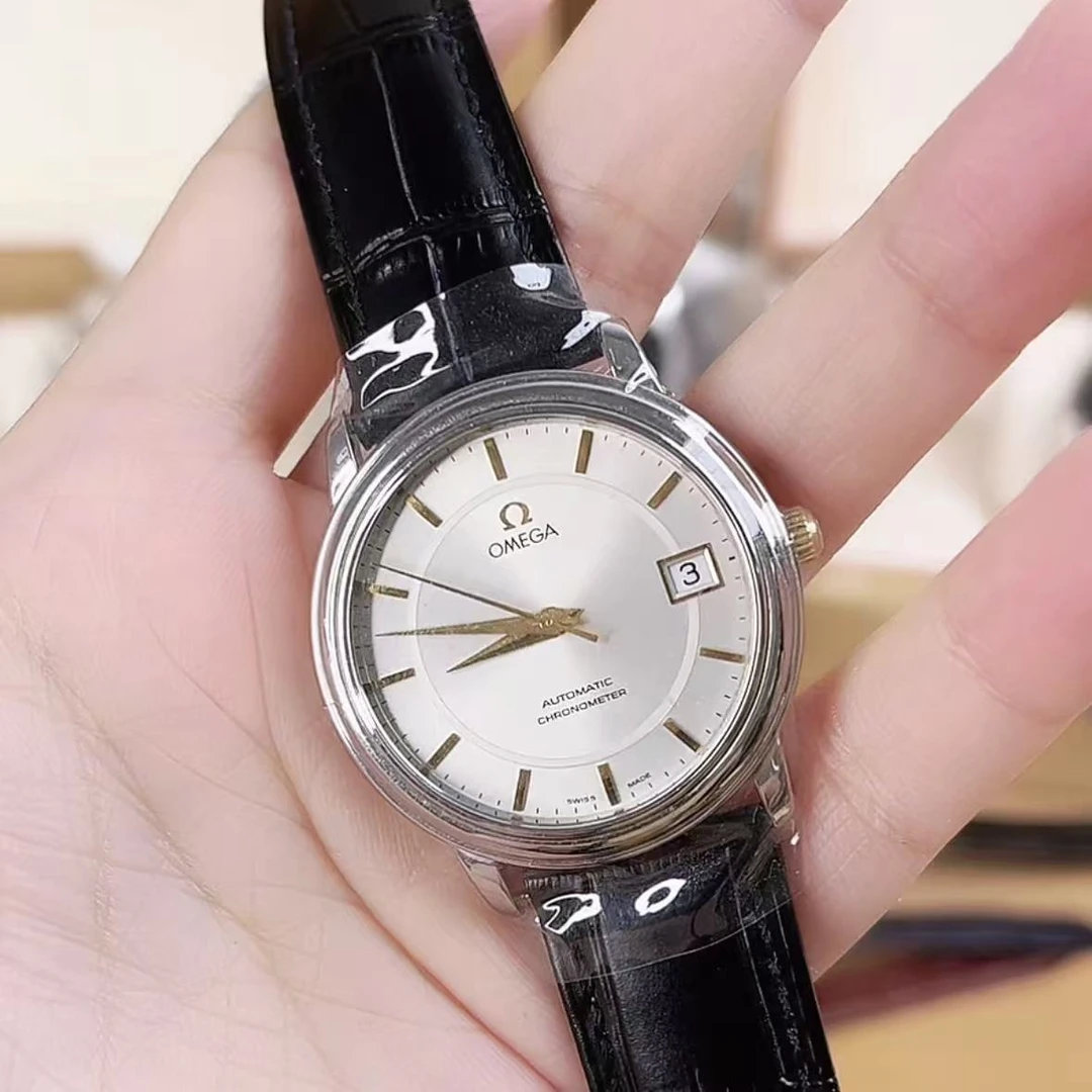 95新 Omega/欧米茄 50071/蝶飞/自动机械表/35盘/表带扣后配