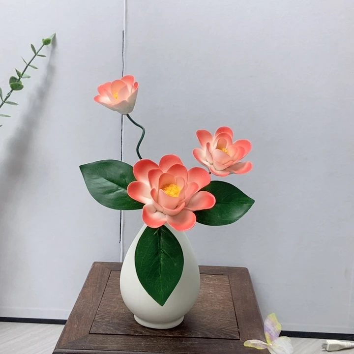 陶瓷手工制作陶瓷花