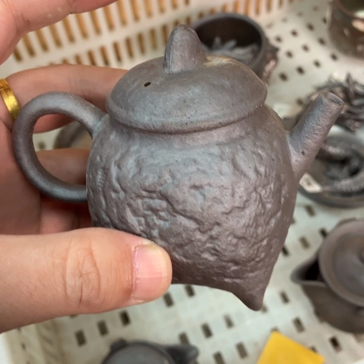 柴烧茶具宝瓶大放漏