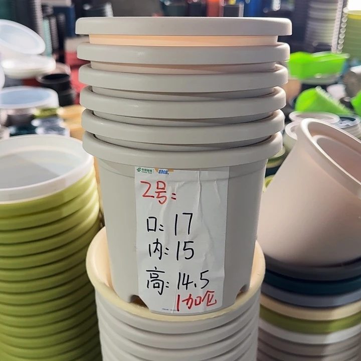 四季2#口径17灰白6个无托