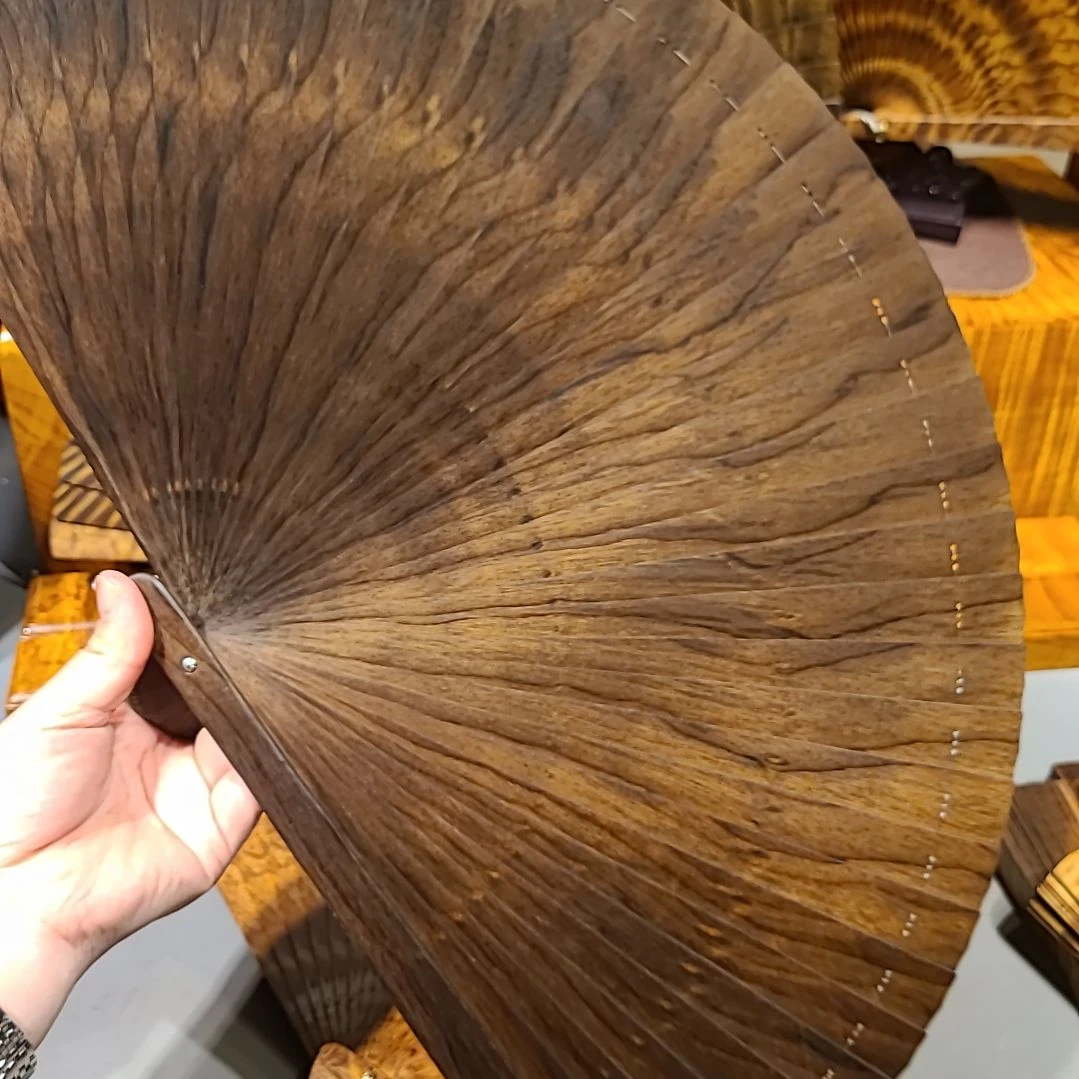 金丝楠28尺寸小叶桢楠金丝楠木苏扇阴沉