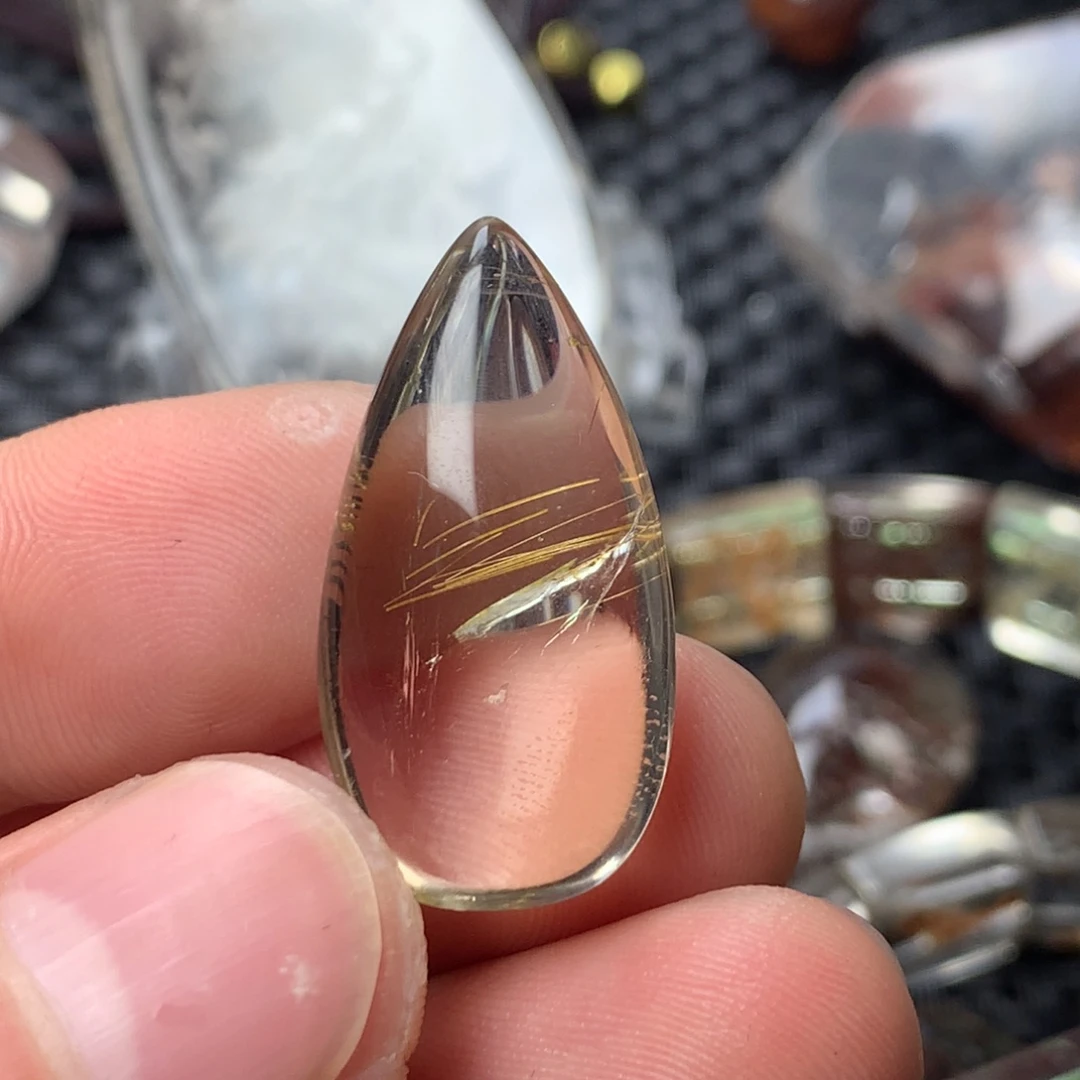 水晶颈饰未镶嵌平*