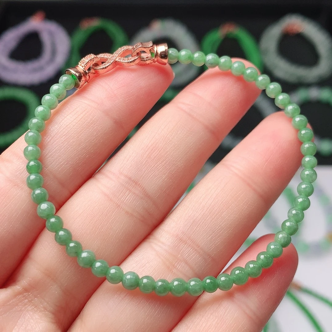 翡翠未镶嵌手链翡翠