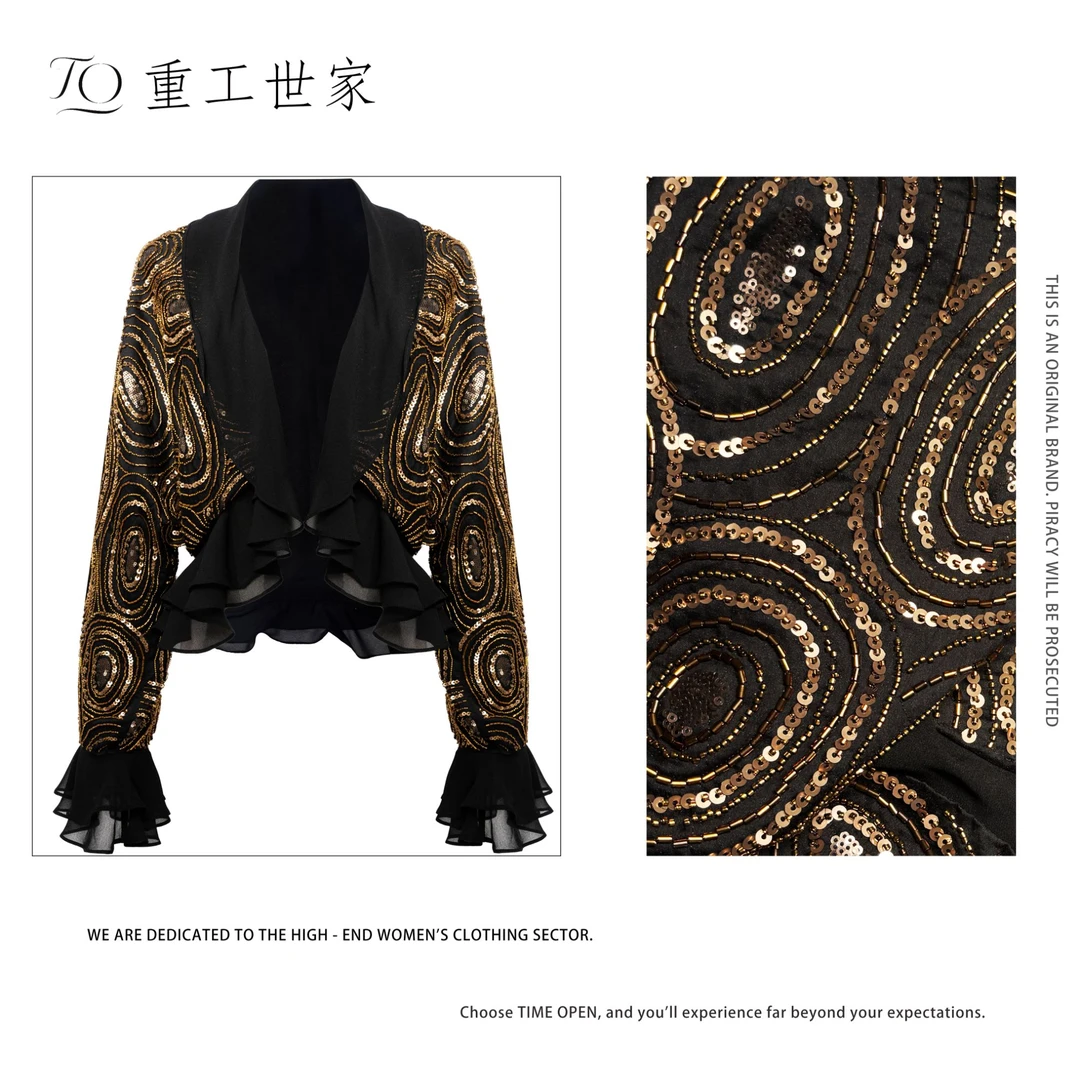 【重工世家原创设计】重工金奢系列精致感上衣外套39-MP2412020