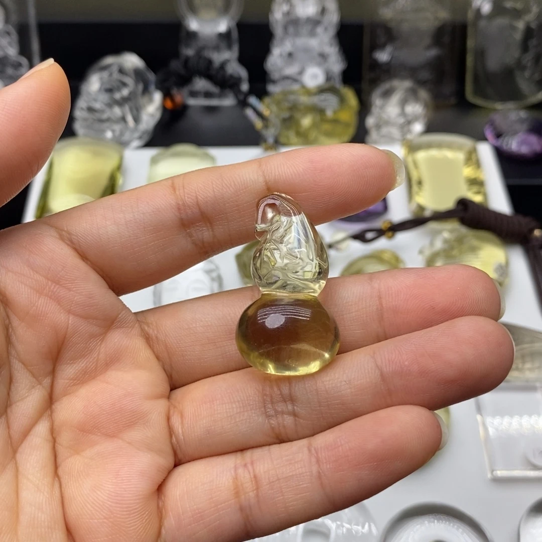 红***停非金属木质葫芦吊坠