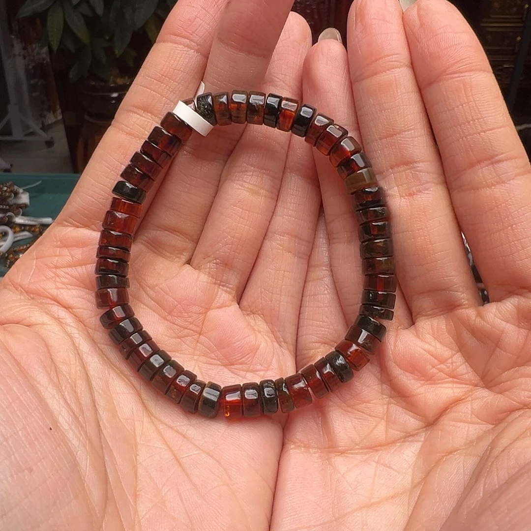 琥珀未镶嵌裸石抚顺琥珀10546七