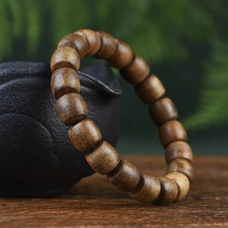 奇楠沉香13鼓珠单圈沉水浮17克➕多样性发一