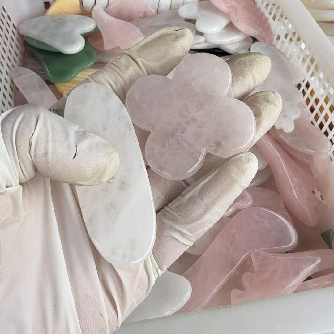 烟晶手链未镶嵌与***漫白