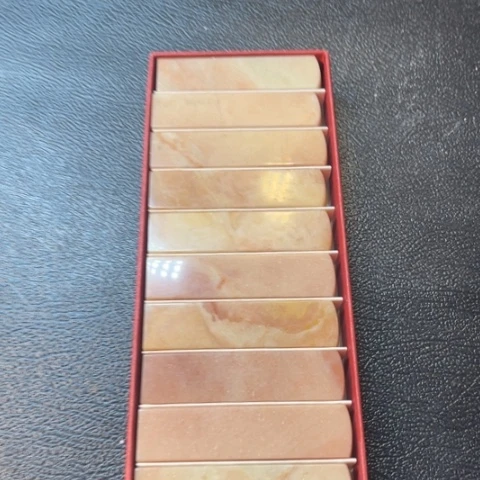 辽宁石印石清*1.5*6.3素章一盒