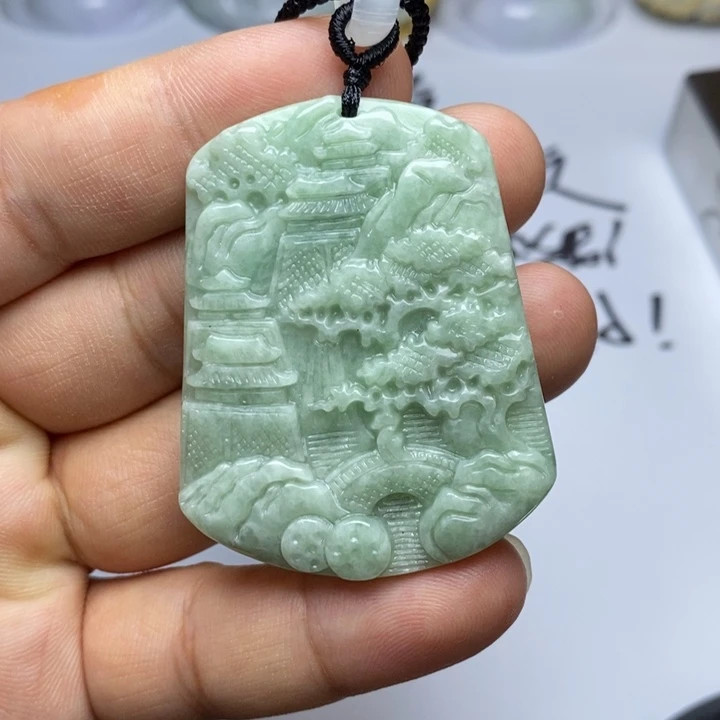 颈饰未镶嵌翡翠翡翠