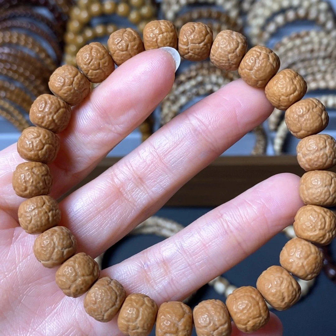 菩提手串/手链菩提猴头雕刻手串10.5