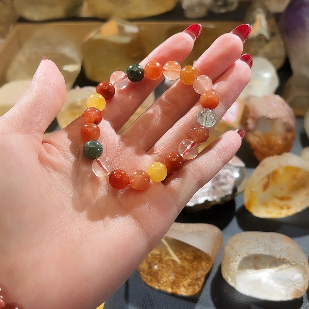 水晶未镶嵌手链手链