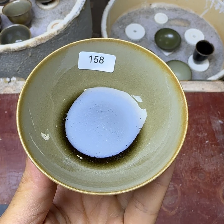 茶盏青钰龙窑茶具158