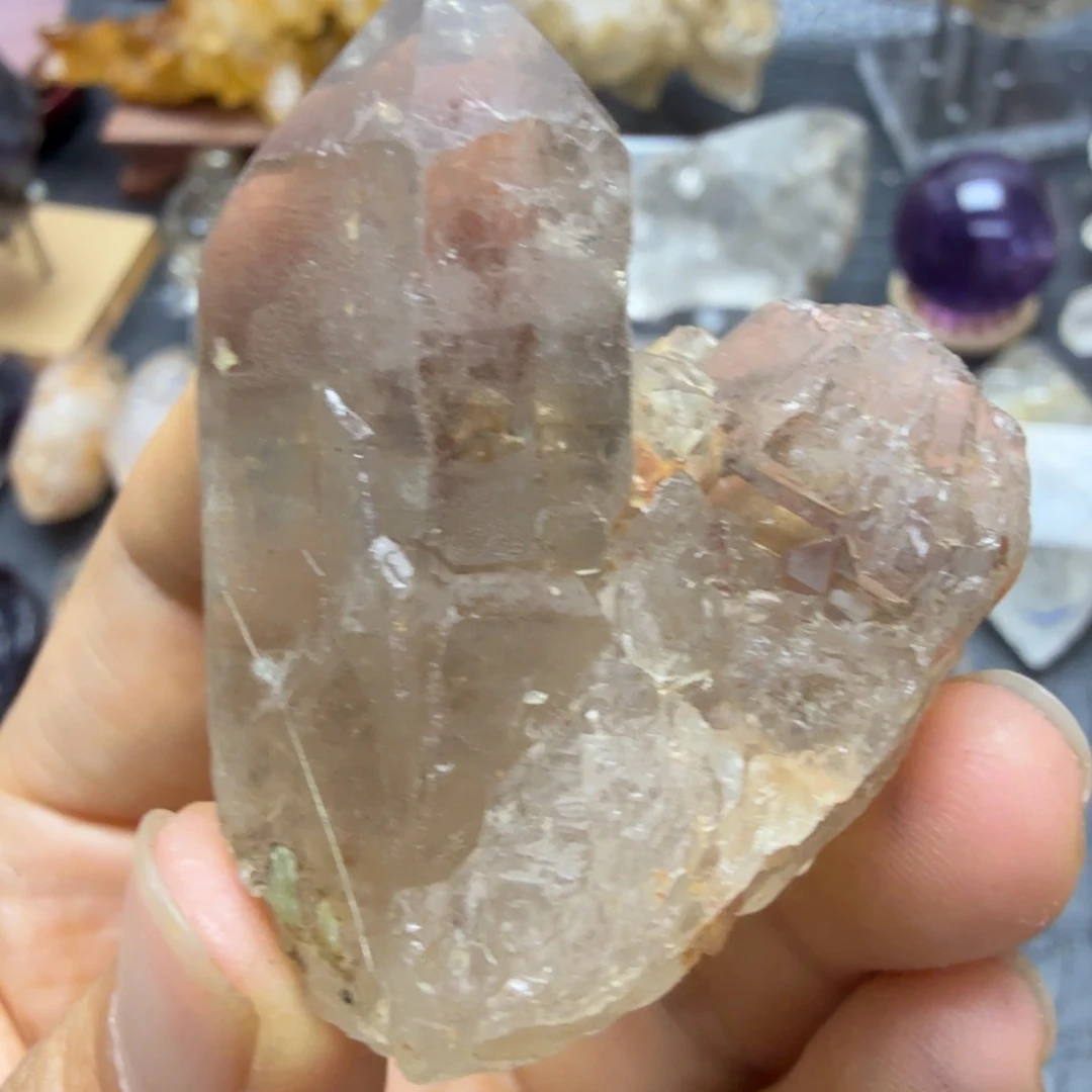 石材发晶原矿石福利