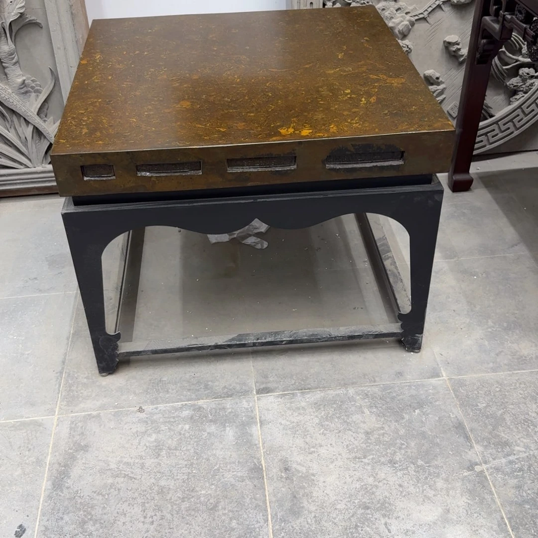 砖雕70x70 桐油黄 一套 高53cm