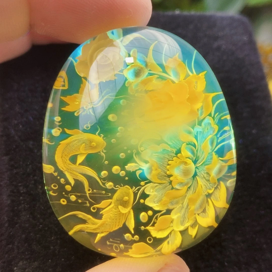 【闪购商品】金珀吊坠(不含链)未镶嵌