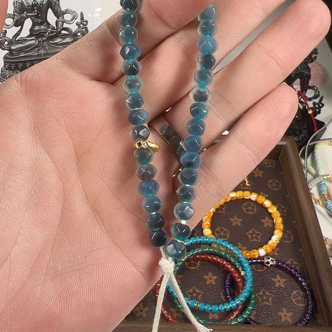 玛瑙/玉髓合金手链溜达玩溜达玩