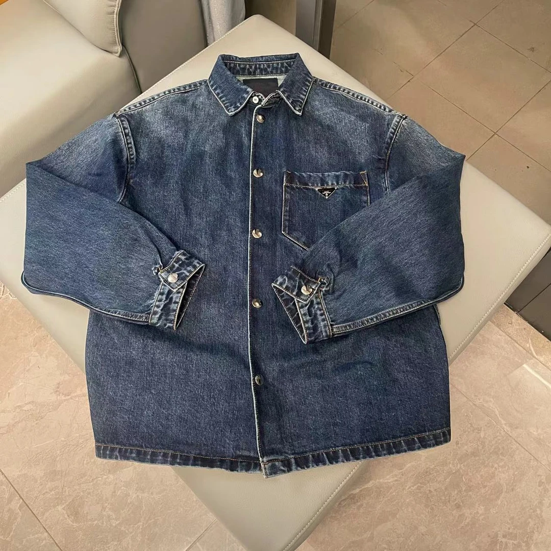 A60 p牛仔衬衫男友风