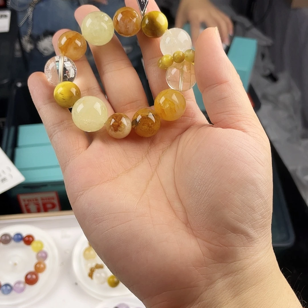 银S925镶嵌水晶手链