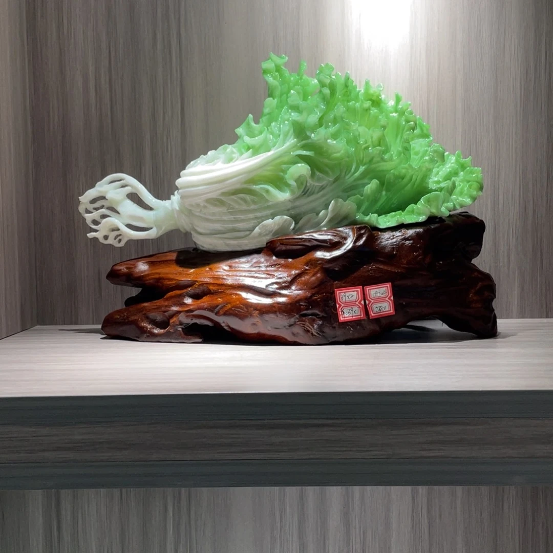 玉家居摆件佰财聚来滚滚来财
