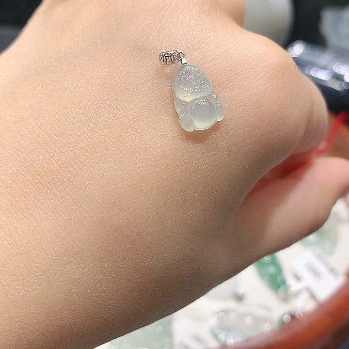 颈饰未镶嵌翡翠缅甸天然翡翠