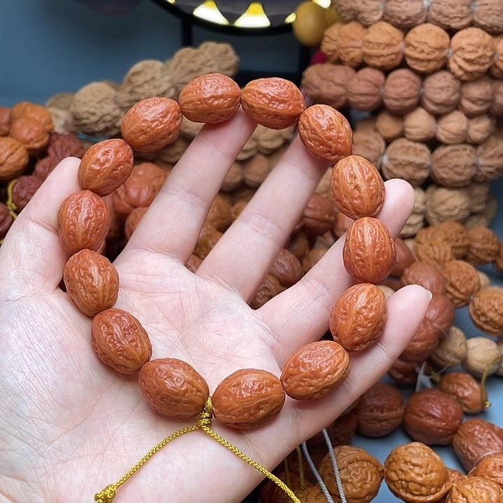 ****杜手串文玩核桃小枣
