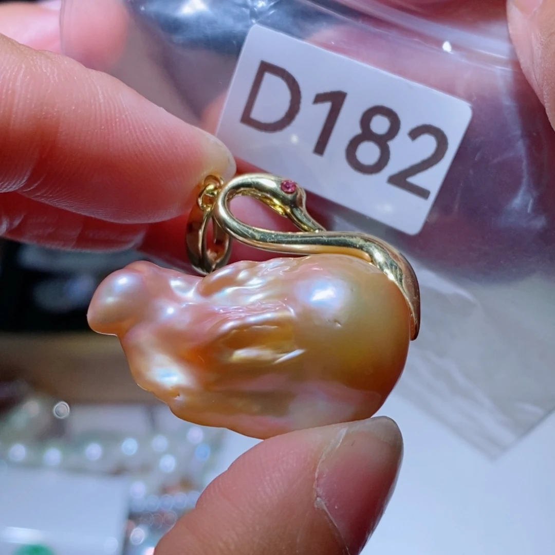 银S925镶嵌淡水珍珠其他