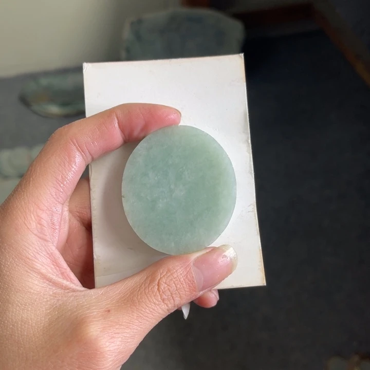 翡翠颈饰未镶嵌缅甸翡翠手镯心