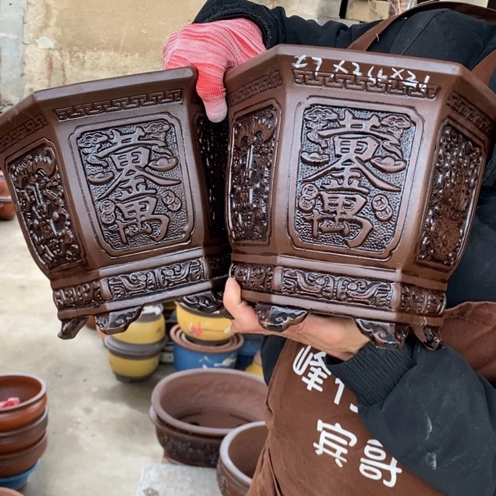 红陶紫砂器，紫砂器