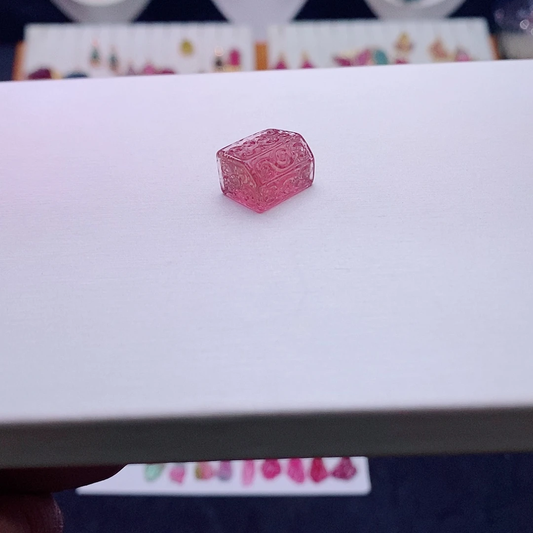 碧玺碧玺m未镶嵌回纹珠