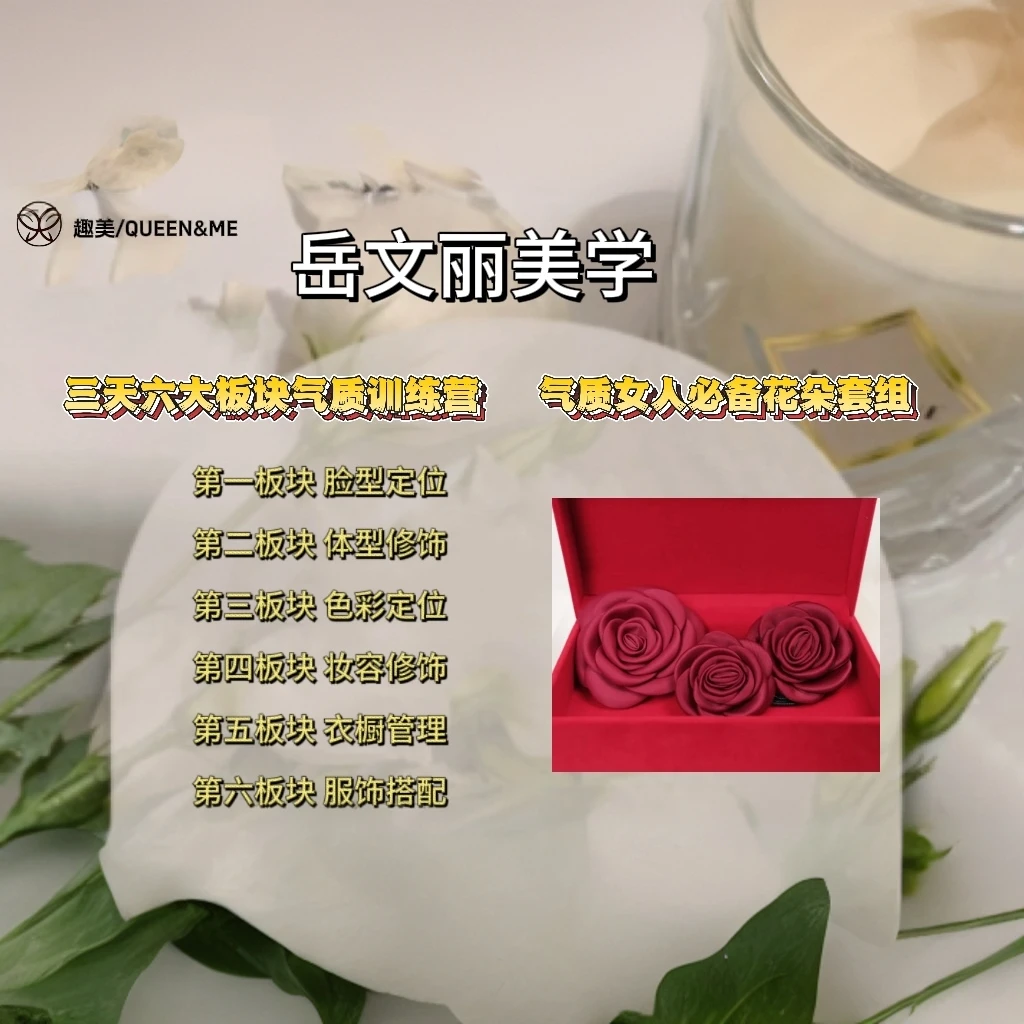 合金胸针 【代先芬】岳文丽精品美商课-合金胸针花朵套组