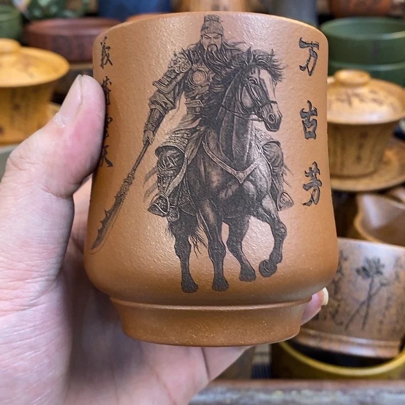 【闪购商品】紫砂杯子宜兴全手工紫砂杯