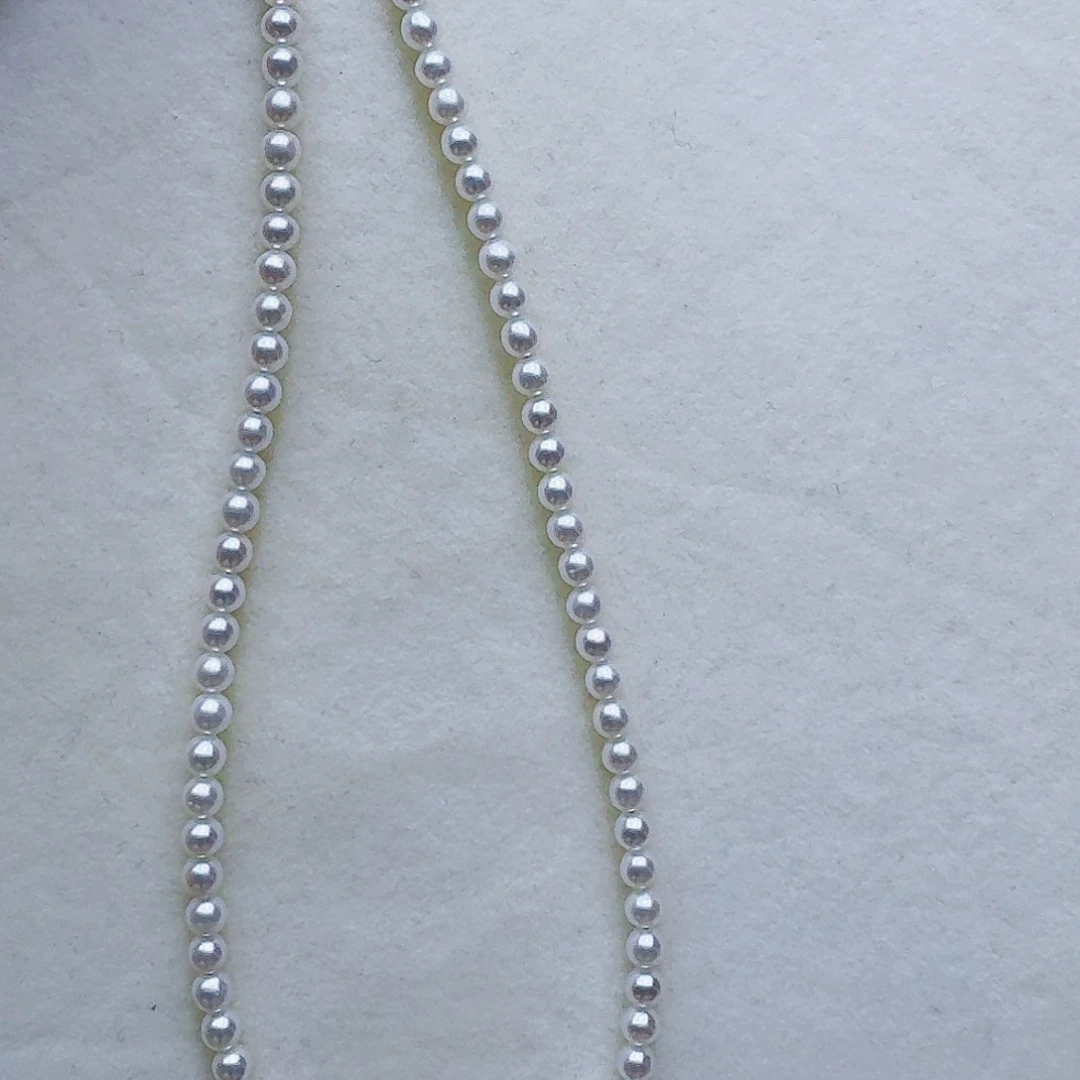 淡水珍珠银S925镶嵌颈饰E***n