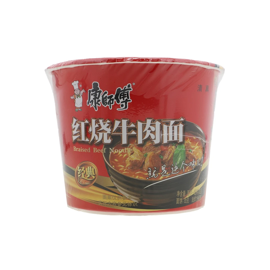 康师傅清真红烧牛肉面110g