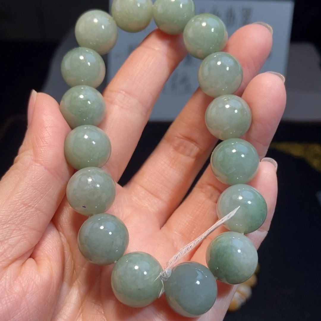 翡翠未镶嵌项链翡翠