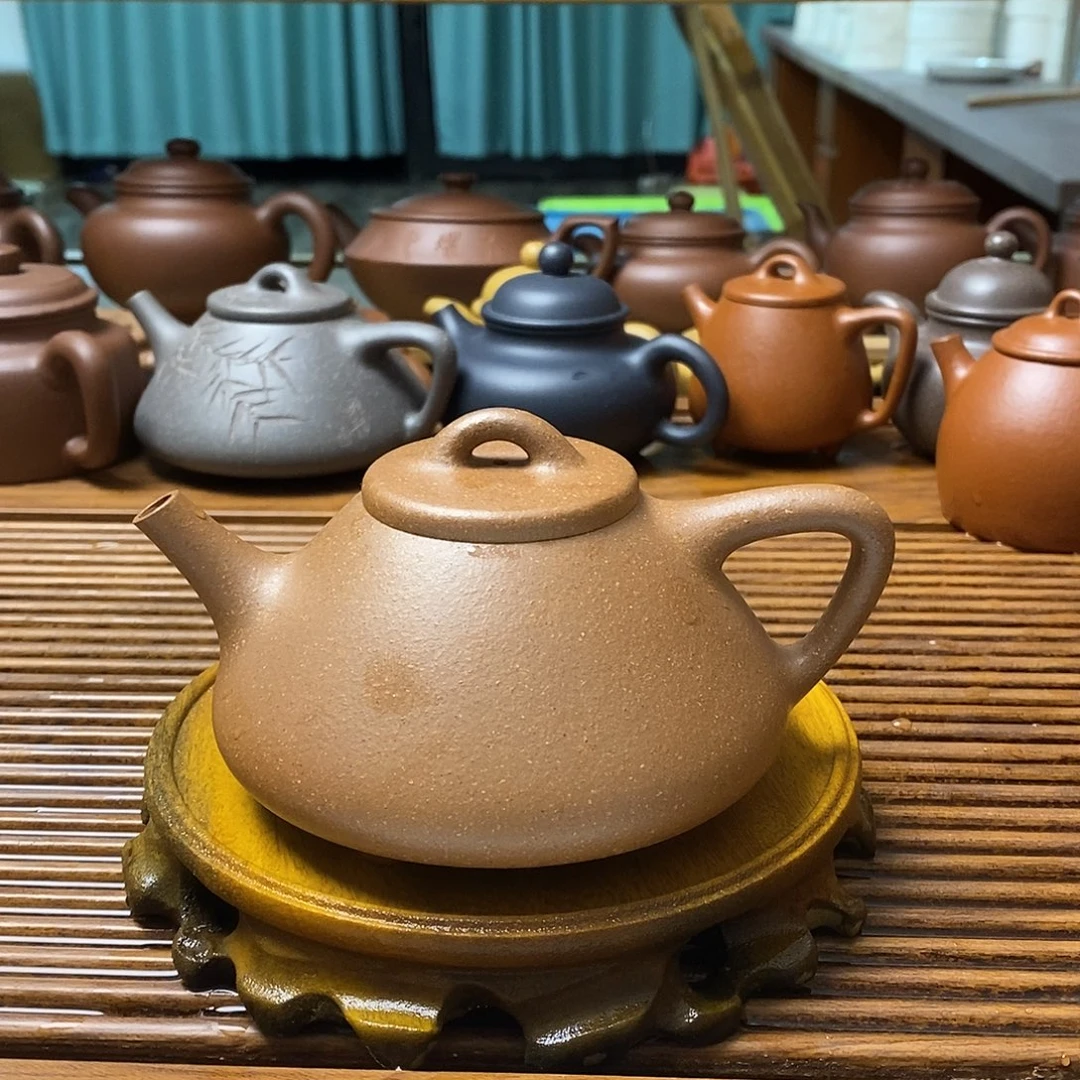 茶壶紫砂半手工微瑕