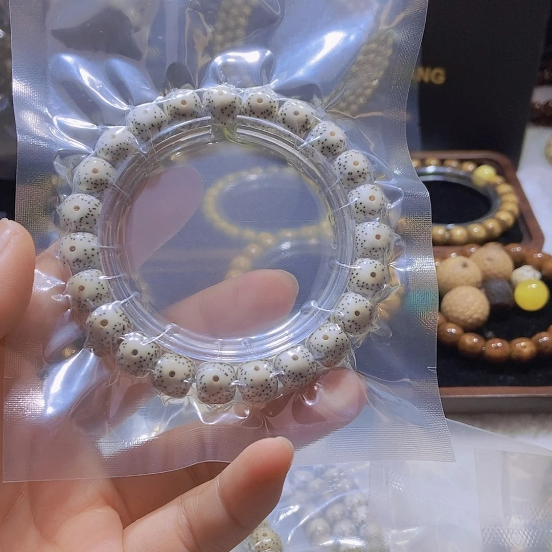 星月菩提手串月留白10x 9