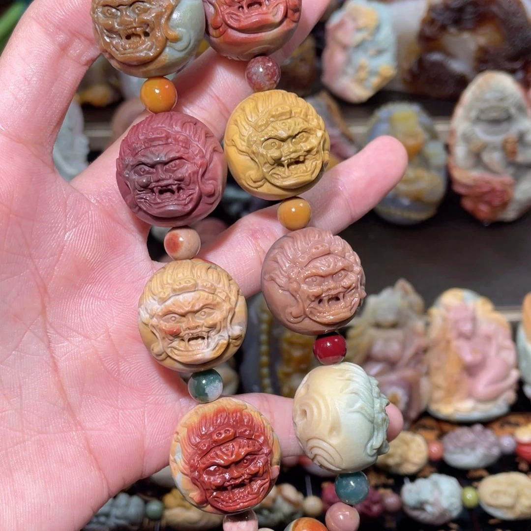 石英质玉未镶嵌手串