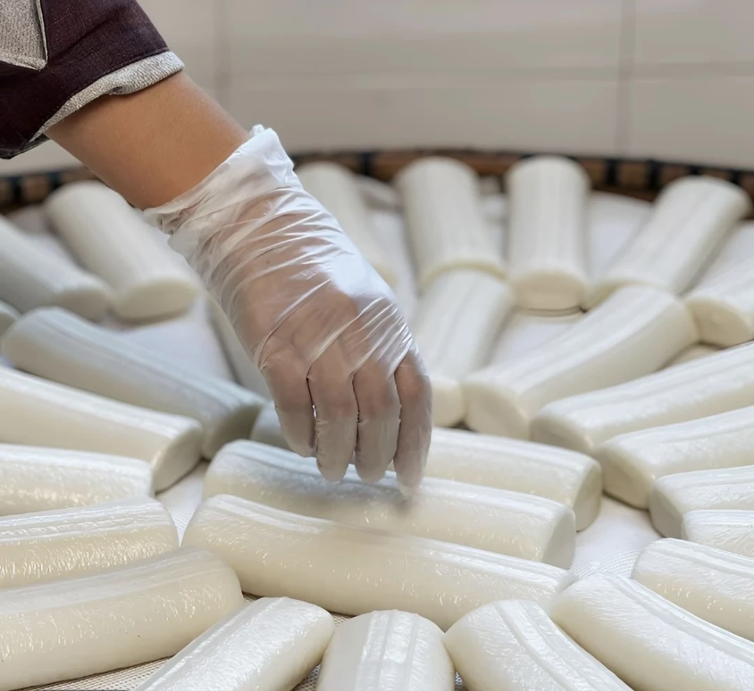 临安水磨年糕条软糯Q弹有嚼劲独立真空包装早餐多种做法