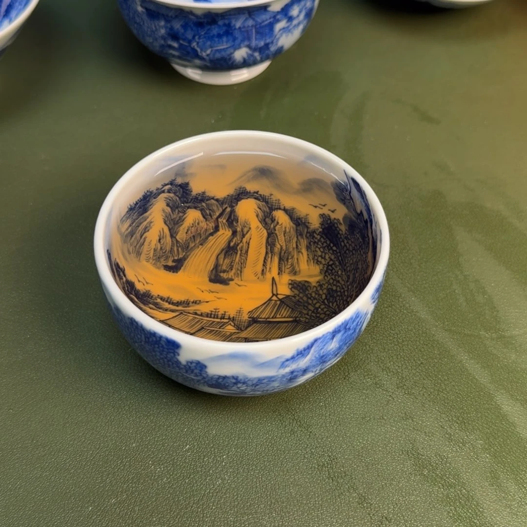 景德镇纯手绘茶具圆圆228