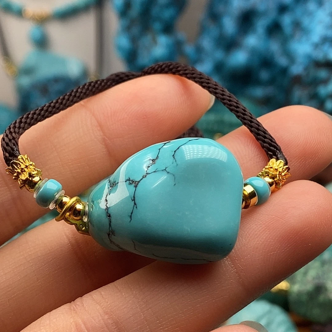 绿松石未镶嵌珠宝半成品