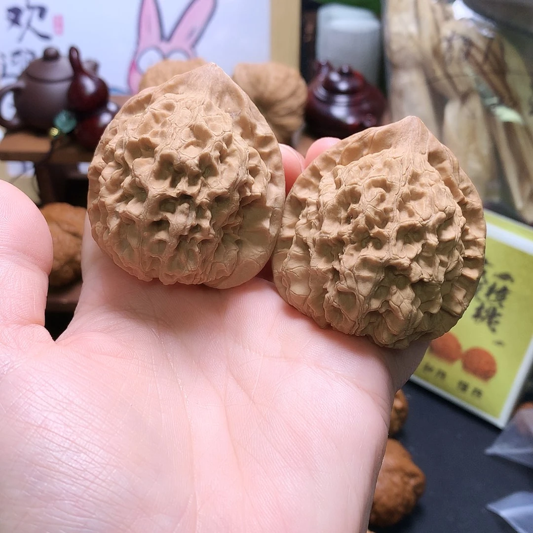 文玩核桃吊坠官帽48