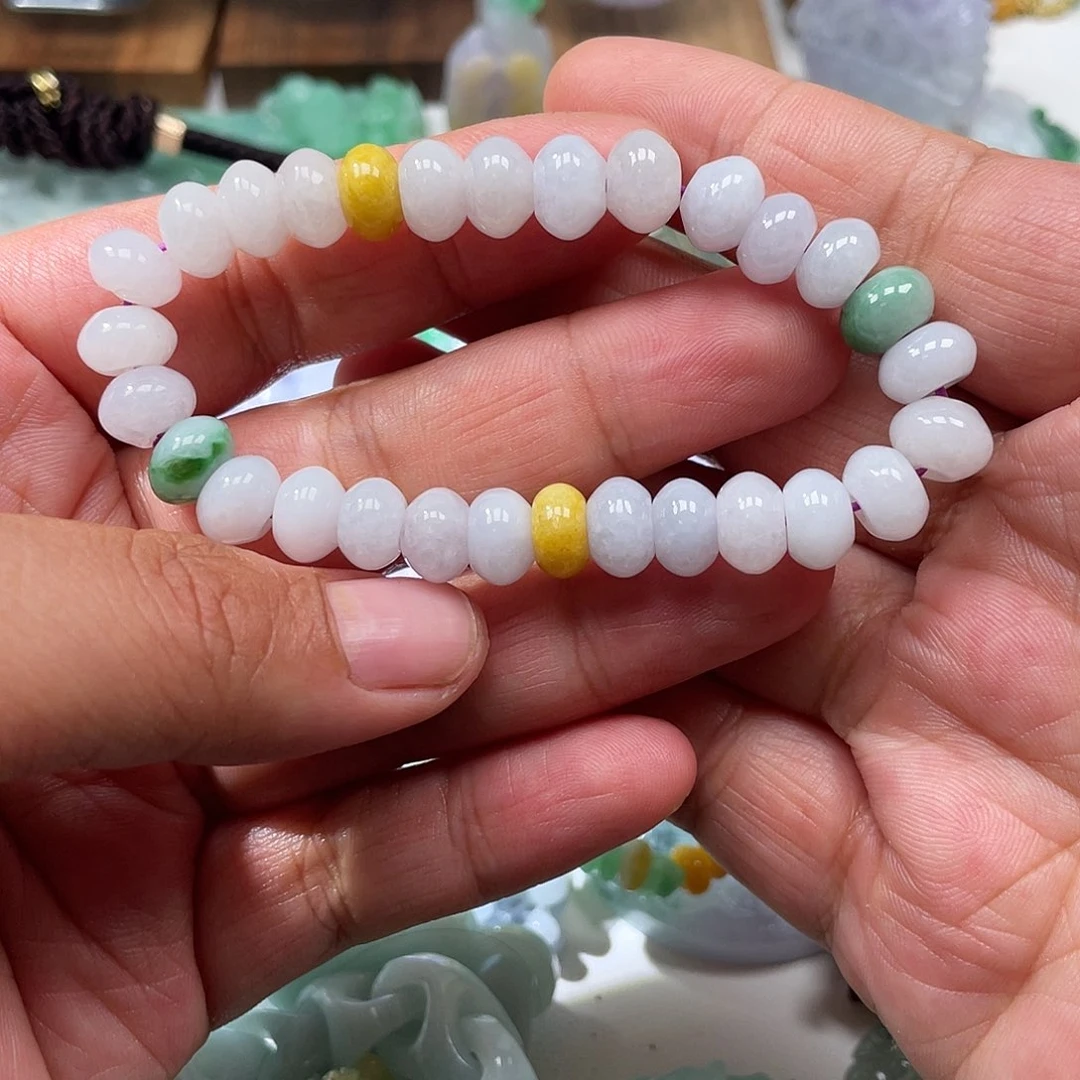 颈饰未镶嵌翡翠翡玉缘翡翠