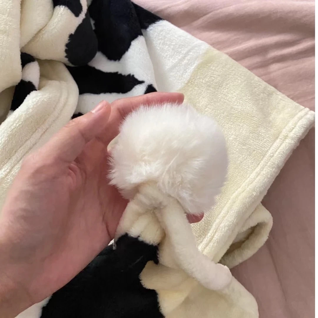法兰绒大熊猫睡毯