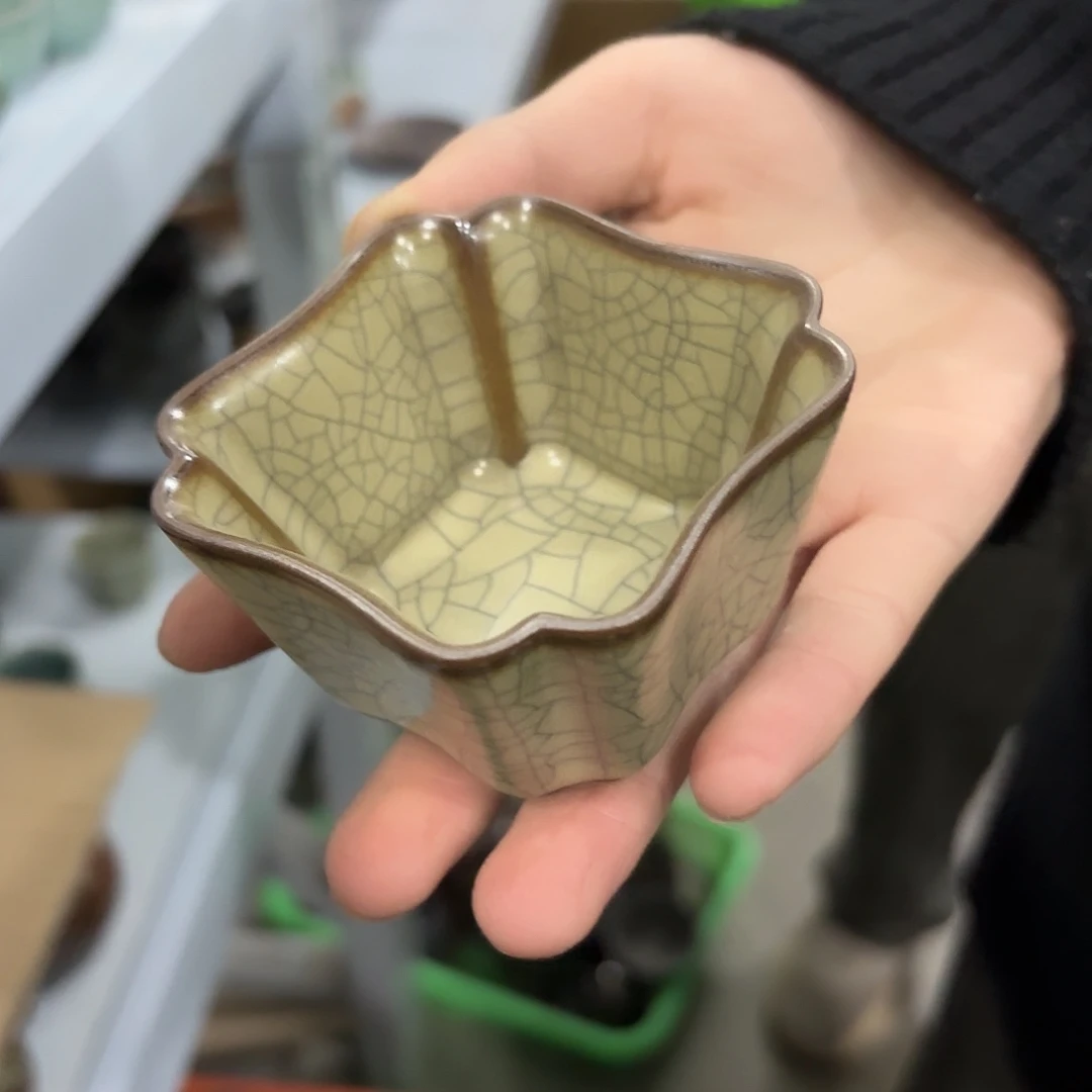 龙泉云间青瓷小米茶器