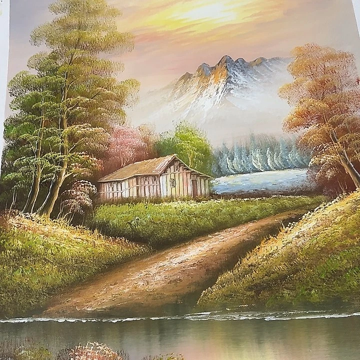 油画恭喜一直仔仔细细