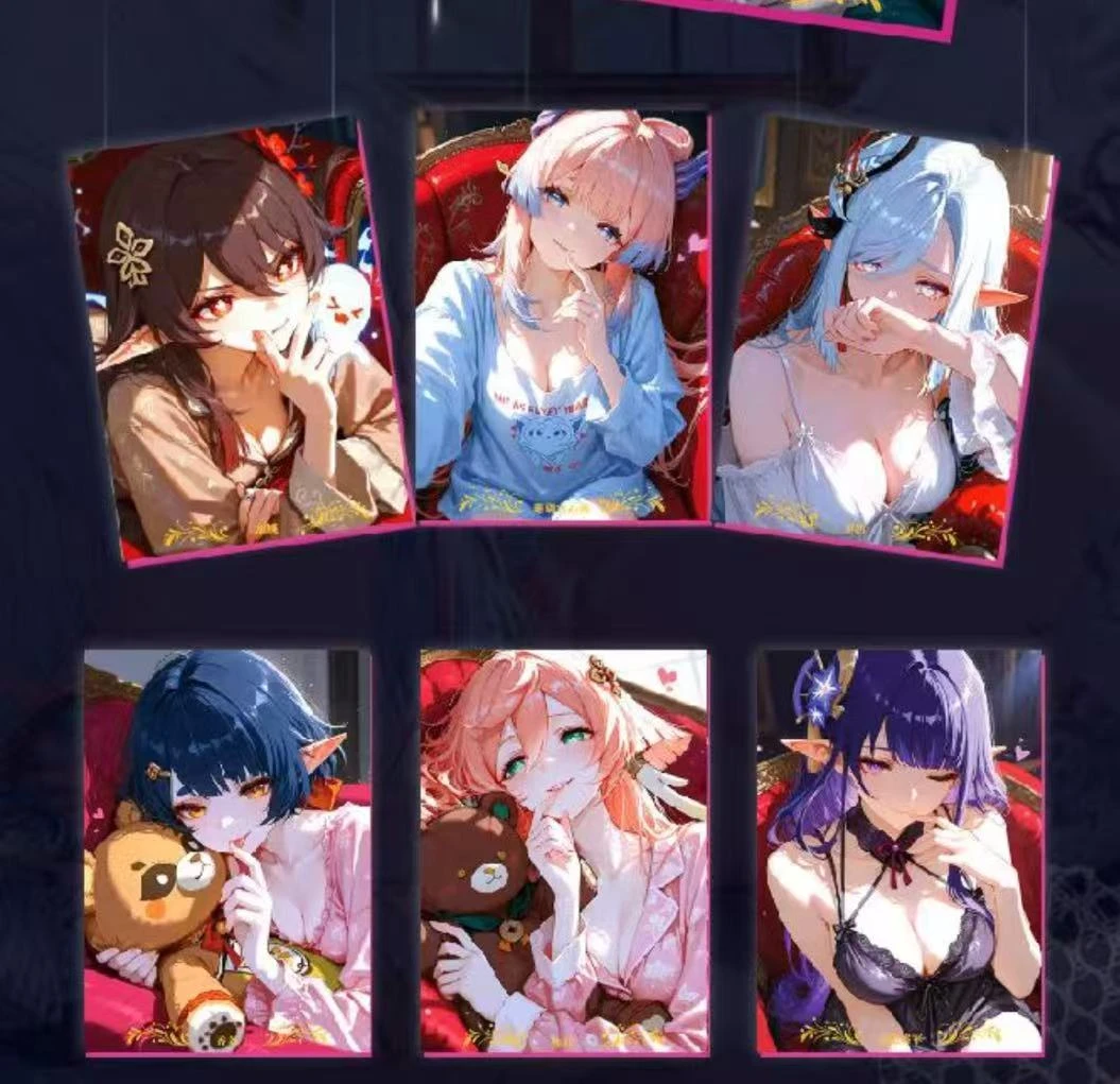 雅儿拆卡【第四颗纽扣】A5卡收藏卡