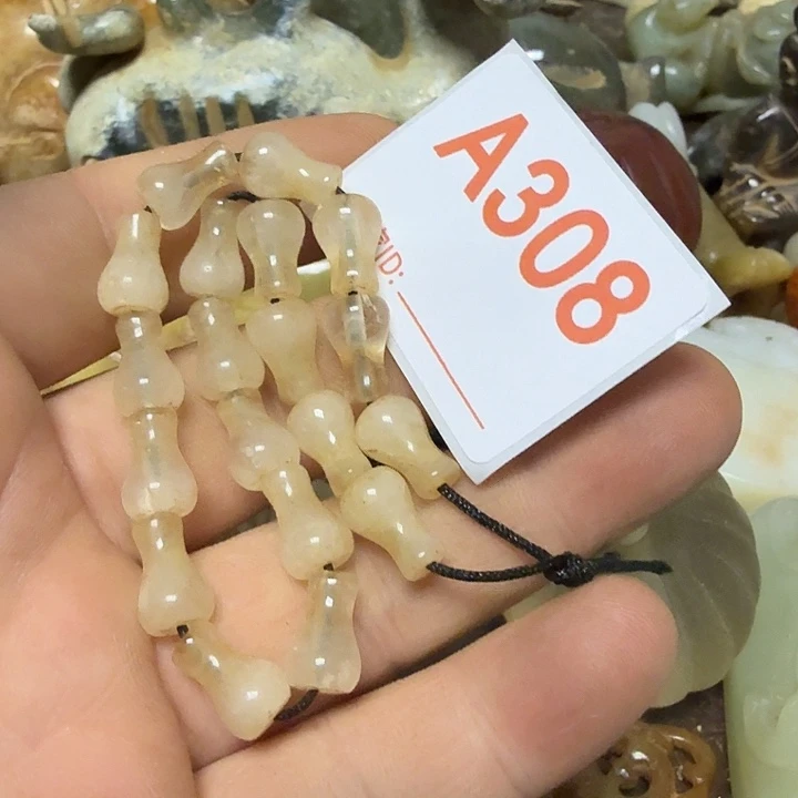 我***薯玛瑙/玉髓未镶嵌颈饰