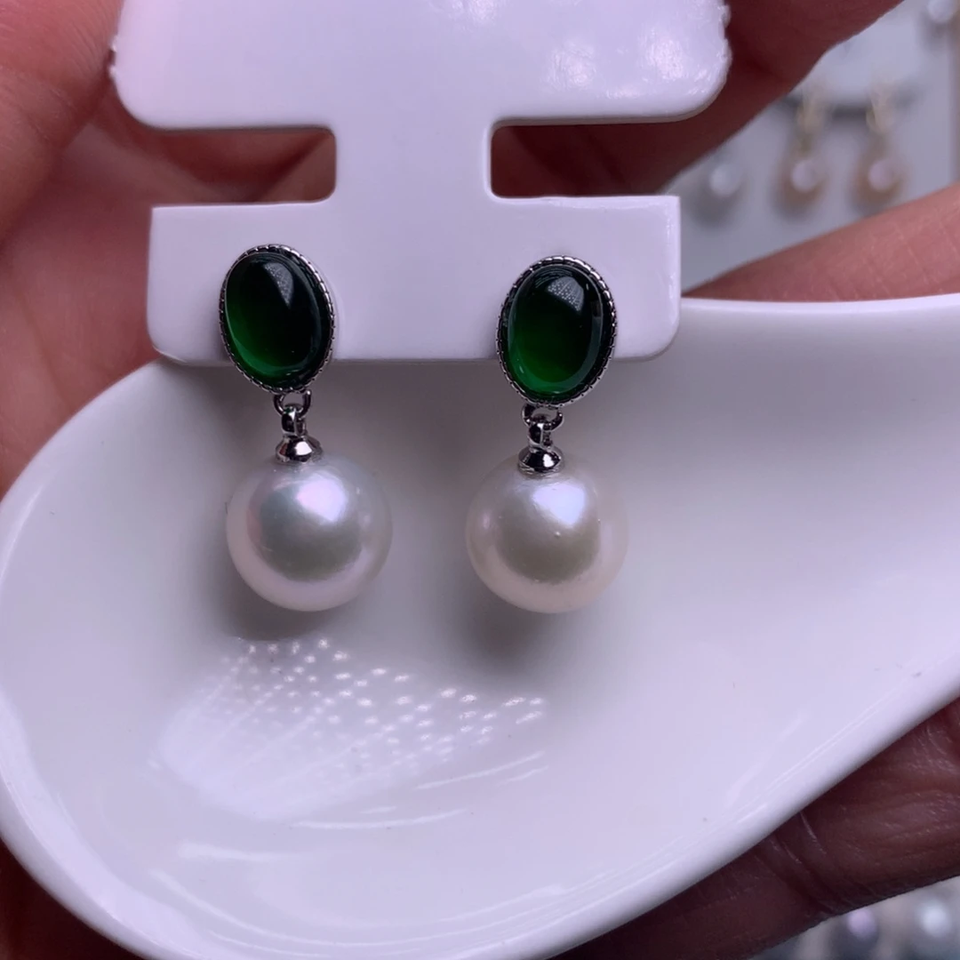 未镶嵌耳饰淡水珍珠